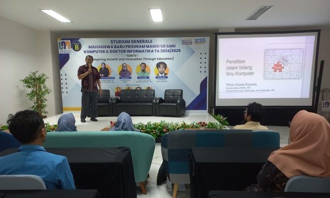 
					Studium Generale Universitas Nusa Mandiri Bakar Motivasi Maba Pascasarjana dan Doktoral Jawab Tantangan Penelitian