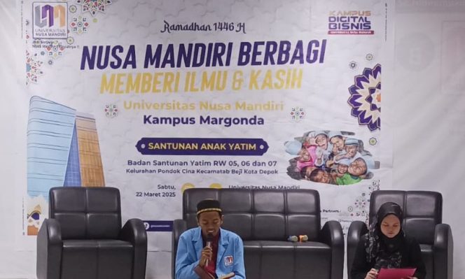 
					Peran Aktif Mahasiswa Universitas Nusa Mandiri Kampus Margonda