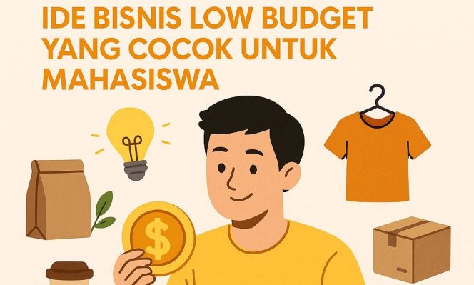 
					Ide Bisnis Low Budget yang Cocok untuk Mahasiswa
