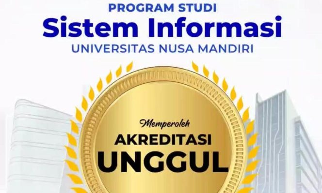 
					Predikat Unggul untuk Prodi Sistem Informasi UNM