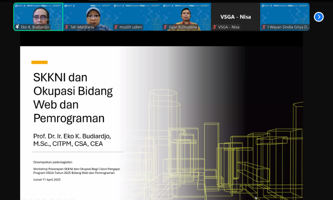 
					Prodi Sains Data UNM Ikuti Workshop SKKNI