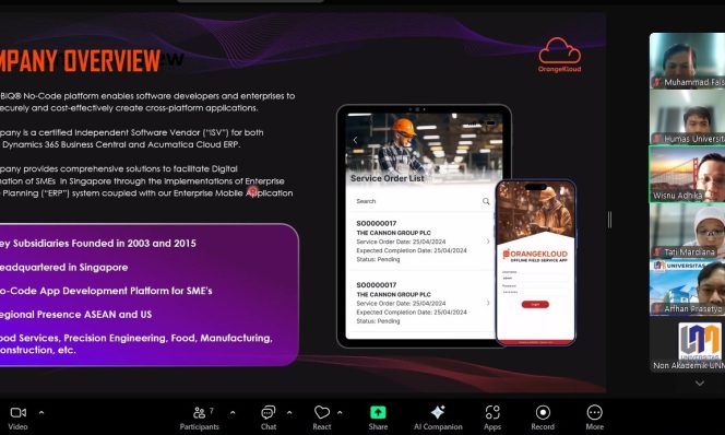 
					Kemitraan Strategis OrangeCloud & Nusa Mandiri Career Center
