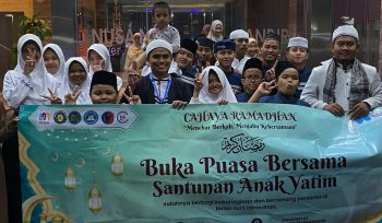 BEM Universitas Nusa Mandiri Gelar Santunan dan Berbagi