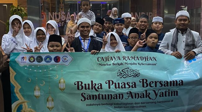 BEM Universitas Nusa Mandiri Gelar Santunan dan Berbagi