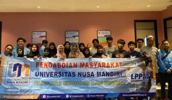 HIMMA Universitas Nusa Mandiri Kontribusi Aktif
