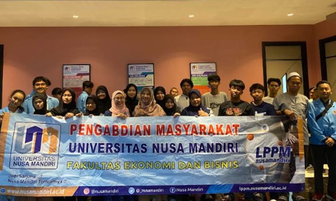 
					HIMMA Universitas Nusa Mandiri Kontribusi Aktif
