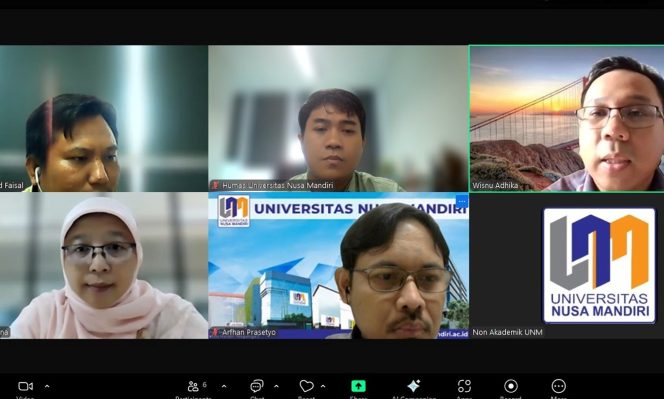 
					Humas Universitas Nusa Mandiri Ikuti Penjajakan Kerjasama