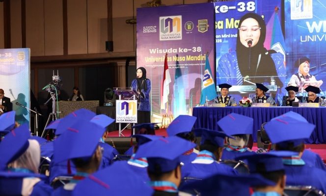 
					Foto:  Menginspirasi! Universitas Nusa Mandiri Rayakan Wisuda ke-38 dengan Pesan Masa Depan 