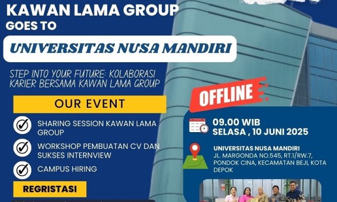 
					Datang ke Campus Hiring Kawan Lama Group di UNM