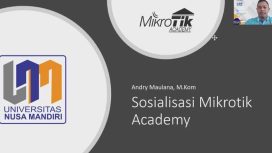 MikroTik untuk Generasi Digital