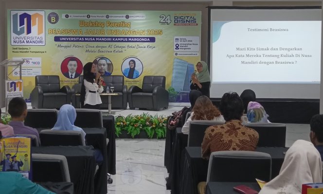 
					UNM Kampus Margonda Gelar Workshop Parenting Beasiswa 2025
