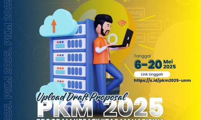 
					UNM Resmi Buka Pengumpulan Proposal PKM 2025
