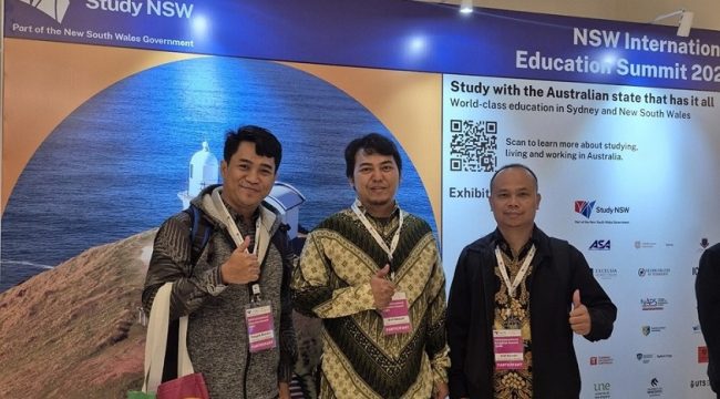 Universitas Nusa Mandiri Hadiri NSW International Education Summit 2025