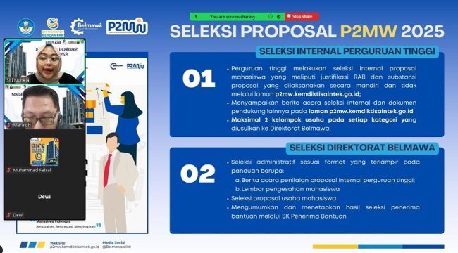 Dorong Mahasiswa Jadi Wirausaha Muda
