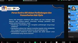 Sentra HKI Universitas Nusa Mandiri Gelar Sosialisasi