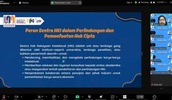 Sentra HKI Universitas Nusa Mandiri Gelar Sosialisasi