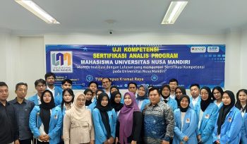 Uji Sertifikasi Kompetensi Mahasiswa FTI UNM