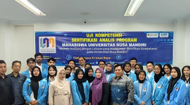 Uji Sertifikasi Kompetensi Mahasiswa FTI UNM