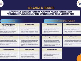 Dosen UNM Raih Hibah Penelitian dan Pengabdian Masyarakat