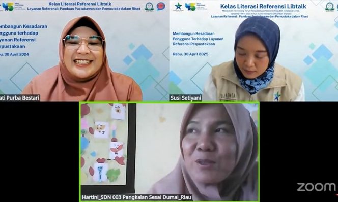 
					Pustakawan UNM Ikuti Webinar Nasional