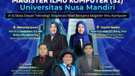 Yuk, Ikut Open House Magister Ilmu Komputer Universitas Nusa Mandiri!