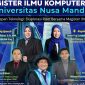 Yuk, Ikut Open House Magister Ilmu Komputer Universitas Nusa Mandiri!