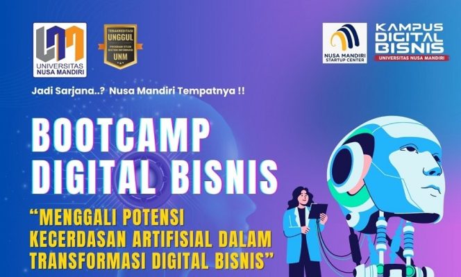 
					Dorong Mahasiswa Jadi Inovator Digital Lewat Bootcamp AI Bisnis
