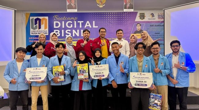 FTI dan NSC UNM Cetak Calon Pendiri Startup Digital lewat Pitching Bisnis
