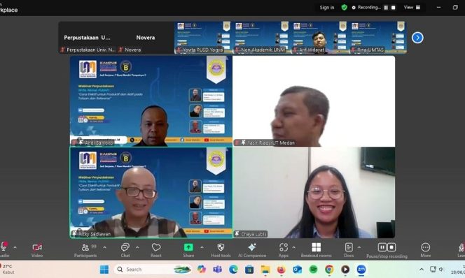
					Webinar Literasi Akademik UNM Dorong Produktivitas Menulis