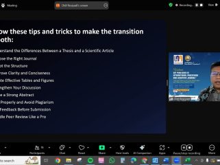 Tips Jitu Menembus Jurnal Internasional Lewat Webinar Ilmiah