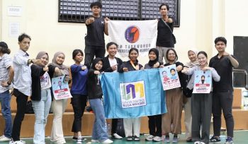 UKM Taekwondo UNM Tunjukkan Semangat Juang