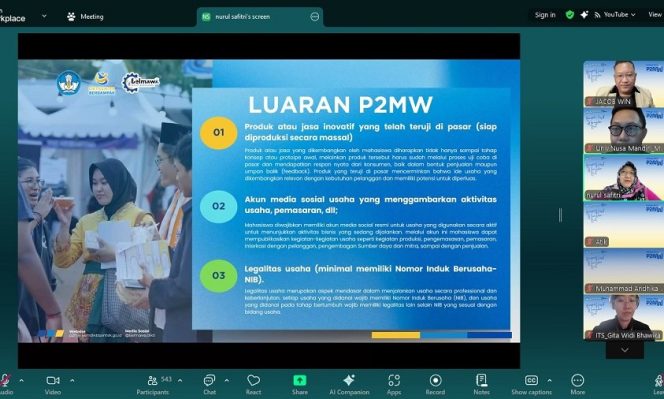
					UNM Dukung Penuh Mahasiswa Lolos P2MW 2025