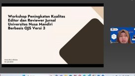 UNM Gelar Workshop Editorial Berbasis OJS Terbaru