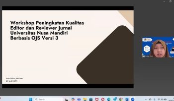 UNM Gelar Workshop Editorial Berbasis OJS Terbaru