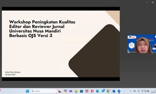 
					UNM Gelar Workshop Editorial Berbasis OJS Terbaru