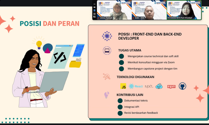 
					Mahasiswa UNM Presentasikan Hasil MBKM Mandiri