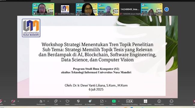 UNM Gelar Workshop Strategi Riset Tesis