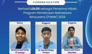 Mahasiswa UNM Raih Pendanaan P2MW 2025