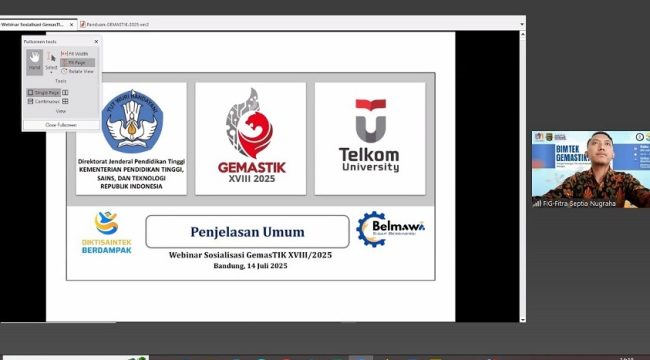 UNM Dukung Inovasi Mahasiswa Lewat Bimtek GEMASTIK XVIII