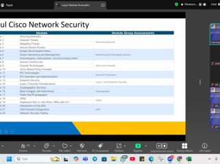 Mahasiswa UNM Jalani Pembekalan Sertifikasi Cisco dalam Skema 3+1