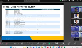 Mahasiswa UNM Jalani Pembekalan Sertifikasi Cisco dalam Skema 3+1