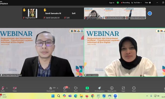 
					Pustakawan UNM Hadiri Webinar Transformasi