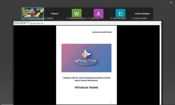 
					Mahasiswa Dilatih Intensif untuk PEDAS dan APHACTON