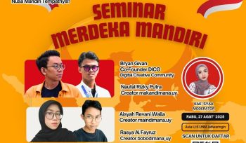 UNM Kampus Jatiwaringin Akan Gelar Seminar Merdeka Mandiri