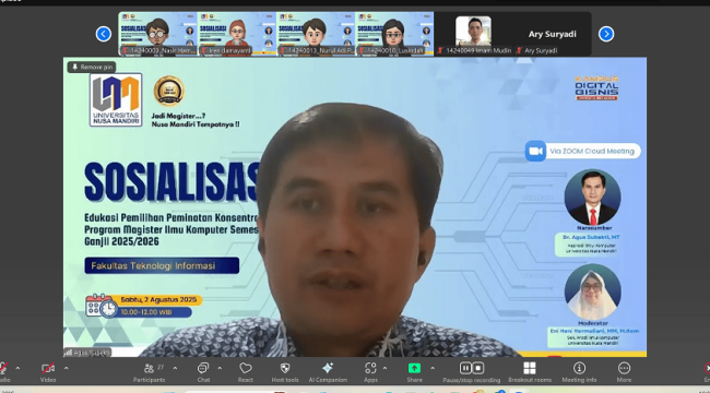 Sosialisasi Pemilihan Peminatan Semester Ganjil 2025/2026