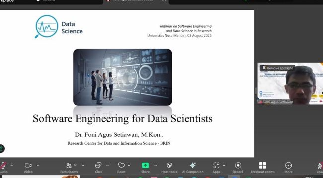 Kupas Tuntas Data Science & Software Engineering Bareng UNM