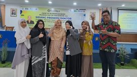 Dosen Raih Gelar Doktor Ilmu Ekonomi