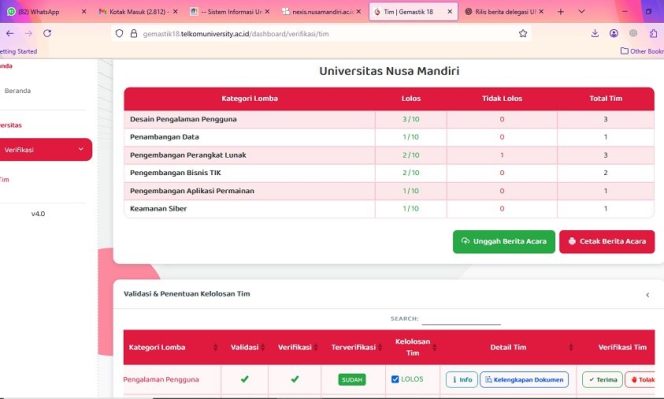 
					10 Tim Unggulan UNM Siap Guncang Gemastik 2025