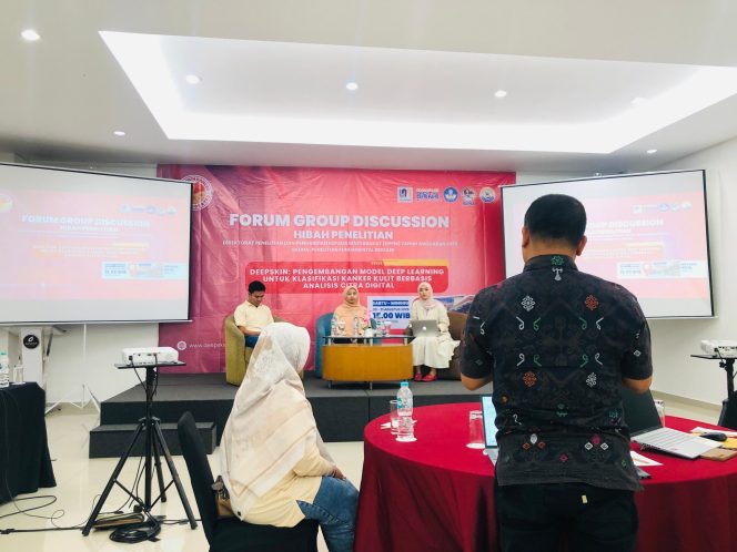 
					Diskusi Interaktif FGD DeepSkin Bahas Aplikasi AI untuk Deteksi Kanker Kulit
