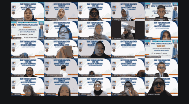 UNM Gelar Rapat Kerja Daring